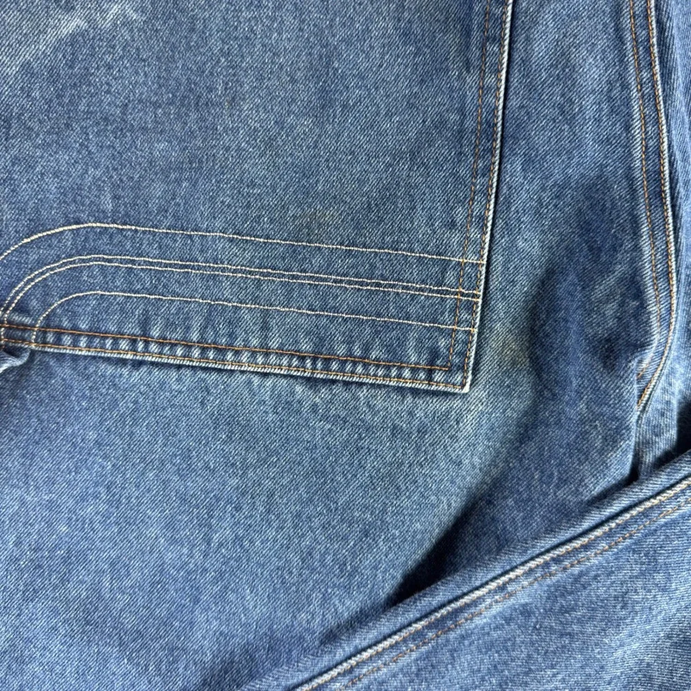 Vintage Ecko Unltd Baggy Carpenter Jeans 32x29 Medium Wash Rhino Skater Denim